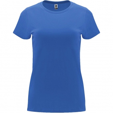 Logo trade promotional giveaway photo of: Capri short sleeve women's t-shirt