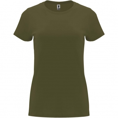 Logo trade promotional merchandise image of: Capri short sleeve women's t-shirt