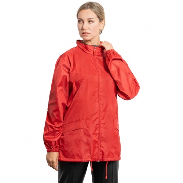 Logo trade promotional merchandise image of: Escocia unisex lightweight rain jacket