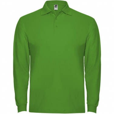 Logotrade promotional gift image of: Estrella long sleeve men's polo