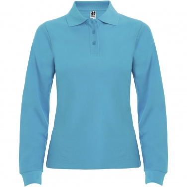 Logo trade promotional merchandise image of: Estrella long sleeve women's polo