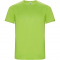 Imola short sleeve men's sports t-shirt, Lime