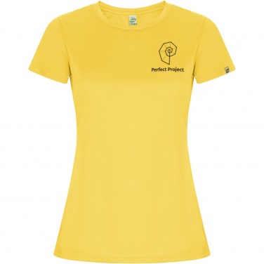 Logo trade promotional giveaways image of: Imola short sleeve women's sports t-shirt