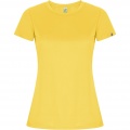 Imola short sleeve women's sports t-shirt, Yellow