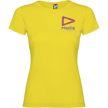 Logo trade promotional gift photo of: Jamaica short sleeve women's t-shirt