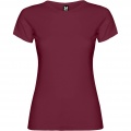 Jamaica short sleeve women's t-shirt, Garnet