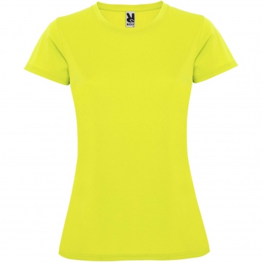 Logo trade promotional giveaways image of: Montecarlo short sleeve women's sports t-shirt