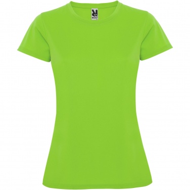 Logo trade promotional giveaway photo of: Montecarlo short sleeve women's sports t-shirt