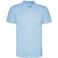 Monzha short sleeve men's sports polo, Sky blue