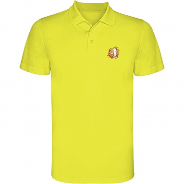 Logotrade promotional item image of: Monzha short sleeve kids sports polo