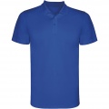 Monzha short sleeve kids sports polo, Royal blue