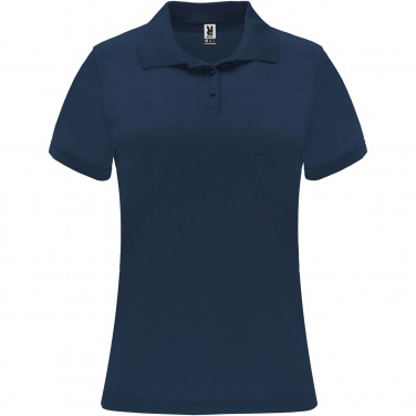 Logo trade promotional giveaway photo of: Monzha short sleeve women's sports polo