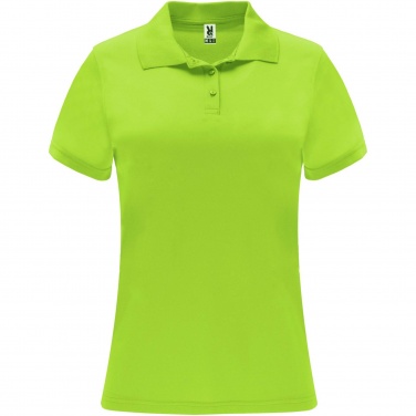 Logo trade advertising products image of: Monzha short sleeve women's sports polo