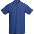 Prince short sleeve men's polo, Royal blue