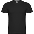 Samoyedo short sleeve men's v-neck t-shirt, Solid black