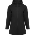 Sitka women's raincoat, Solid black