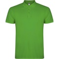 Star short sleeve men's polo, Grass Green