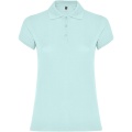 Star short sleeve women's polo, Mint