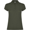 Star short sleeve women's polo, Venture Green