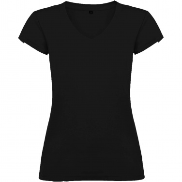 Logo trade promotional products picture of: Victoria short sleeve women's v-neck t-shirt