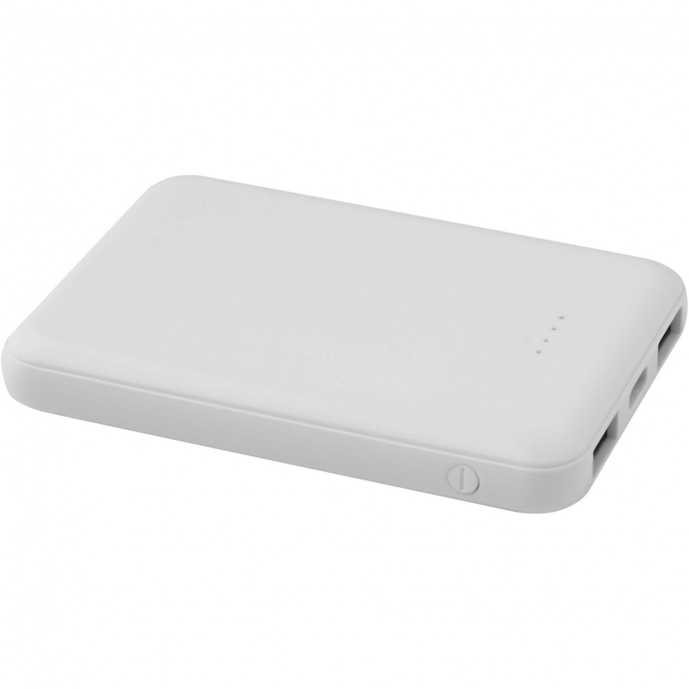 Logo trade promotional giveaway photo of: Asama 5000 mAh Type-C recycled plastic power bank