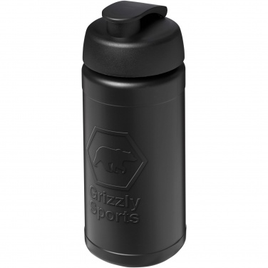 Logo trade promotional giveaways image of: Baseline Rise 500 ml sport bottle with flip lid