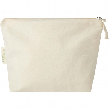 Logotrade corporate gift picture of: Orissa 180 g/m² organic toiletry bag 1L