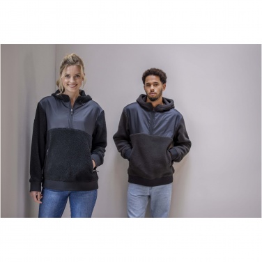 Logo trade advertising products image of: Evans unisex recycled sherpa fleece