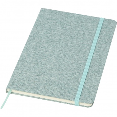 Logo trade advertising products picture of: Ramona A5 cotton notebook