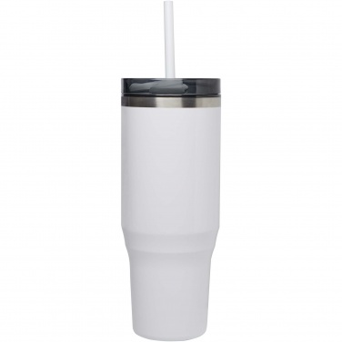 Logo trade business gift photo of: Melbourne 1200 ml RCS certified insulated tumbler with straw