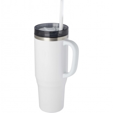 Logo trade promotional giveaways picture of: Melbourne 1200 ml RCS certified insulated tumbler with straw