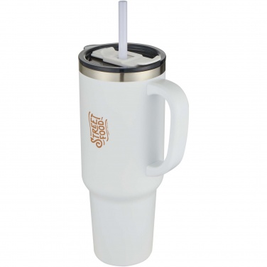 Logo trade corporate gift photo of: Sydney 1200 ml copper vacuum insulated tumbler with straw