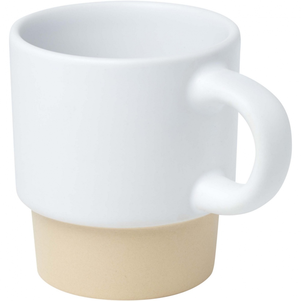 Logo trade promotional products picture of: Olympia 130 ml stackable expresso cup with clay bottom