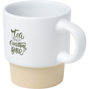 Logotrade corporate gift image of: Olympia 130 ml stackable expresso cup with clay bottom