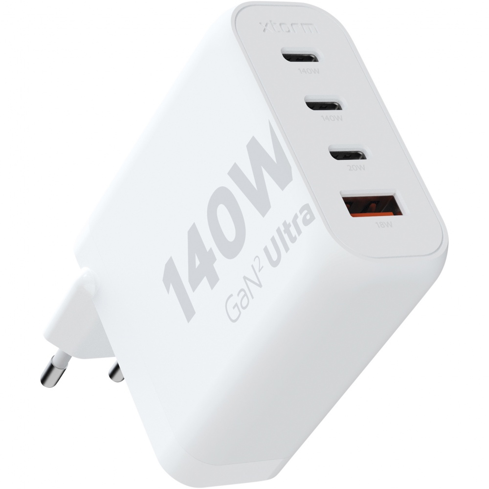 Logo trade promotional merchandise image of: Xtorm XEC140 GaN² Ultra 140W wall charger