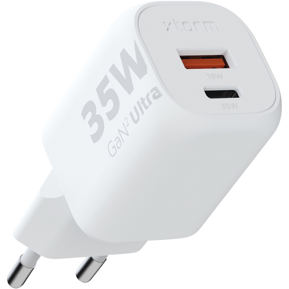 Logo trade promotional product photo of: Xtorm XEC035 GaN² Ultra 35W wall charger