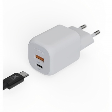 Logo trade promotional products image of: Xtorm XEC035 GaN² Ultra 35W wall charger