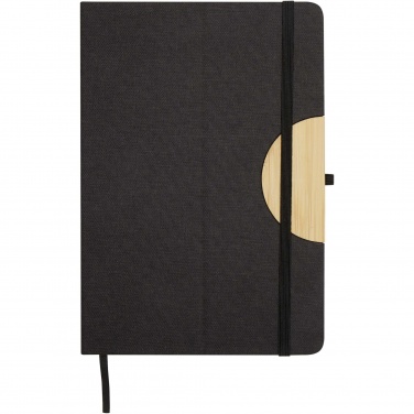 Logo trade corporate gifts picture of: Carmen A5 hard cover notebook and ballpoint pen gift set