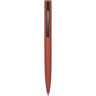 Logo trade promotional merchandise image of: Juana recycled aluminium ballpoint pen