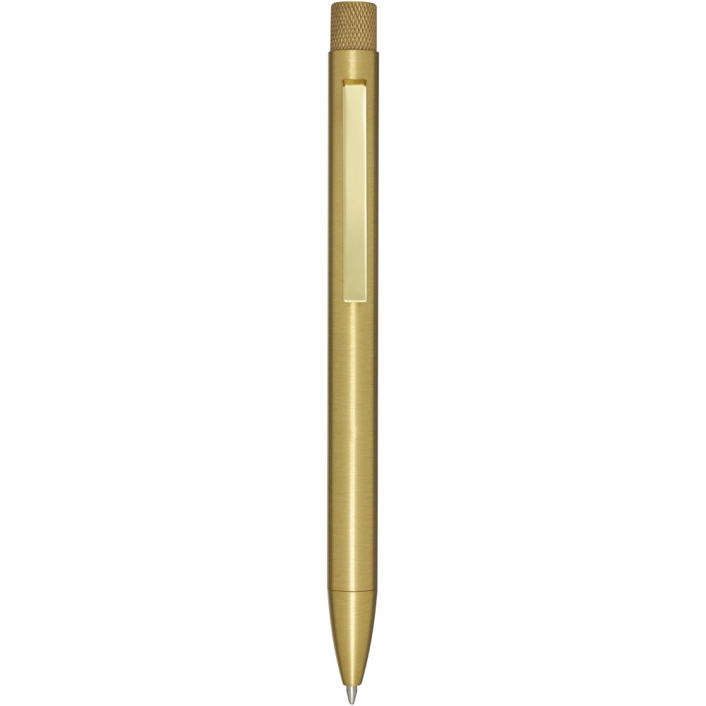 Logotrade promotional merchandise photo of: Beatriz recycled brass ballpoint pen