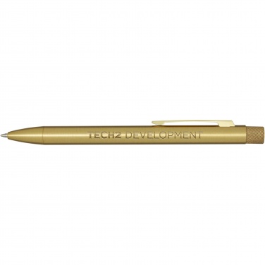 Logo trade promotional items picture of: Beatriz recycled brass ballpoint pen