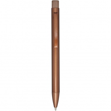 Logo trade corporate gift photo of: Beatriz recycled brass ballpoint pen