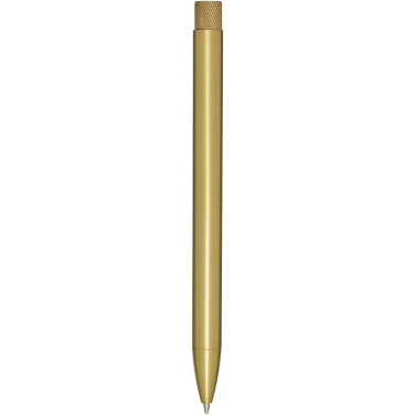 Logo trade promotional merchandise image of: Beatriz recycled brass ballpoint pen