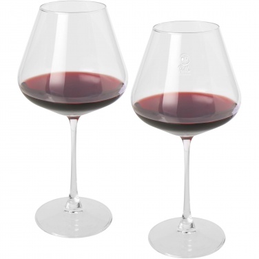 Logotrade promotional items photo of: Rosso 2-piece wine glass set 