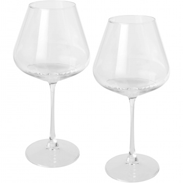 Logo trade promotional items picture of: Rosso 2-piece wine glass set 