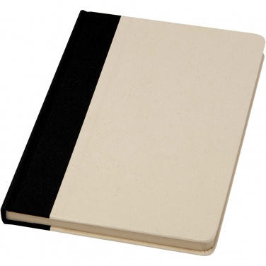 Logo trade advertising products image of: Liliana A5 sugar cane plastic hard cover notebook