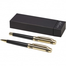 Legato ballpoint and rollerball pen set