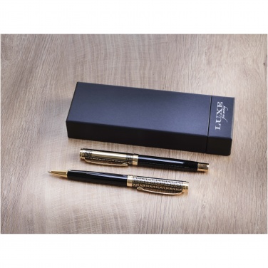 Logotrade promotional giveaway image of: Legato ballpoint and rollerball pen set