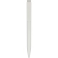 Lucia recycled plastic ballpoint pen, White