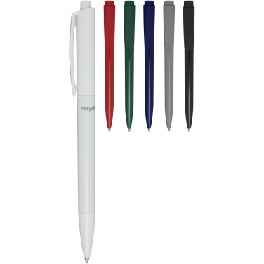 Logotrade promotional product picture of: Martha recycled plastic ballpoint pen